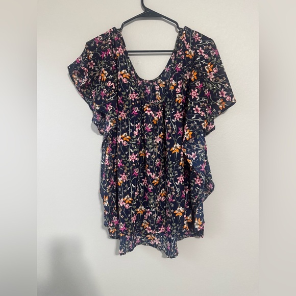 Anthropologie Maeve Zita Blouse Floral fairycore girly Print Women's size xL - Picture 5 of 6